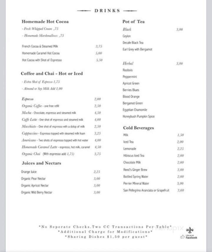 Menu page 2