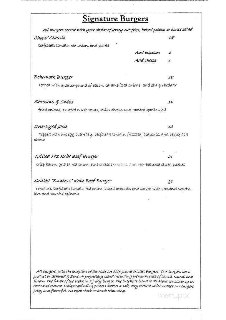 Menu page 2