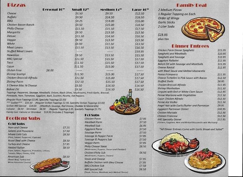 Menu page 2