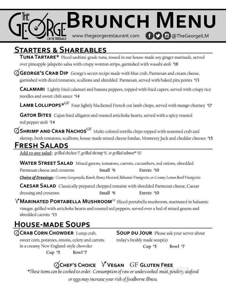 Menu page 1
