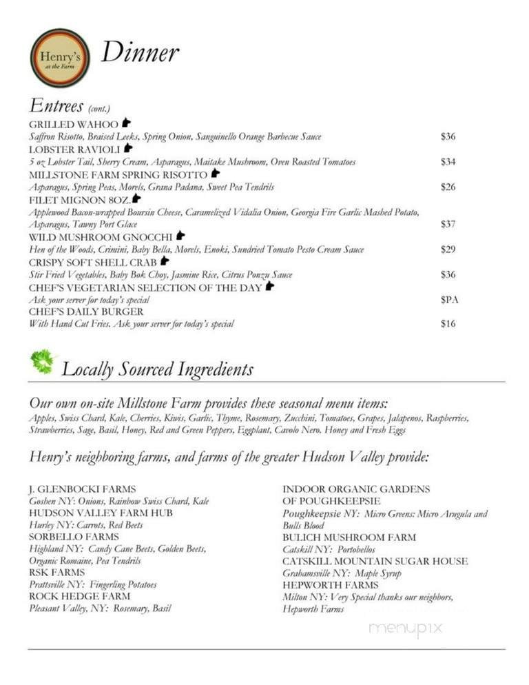 Menu page 2