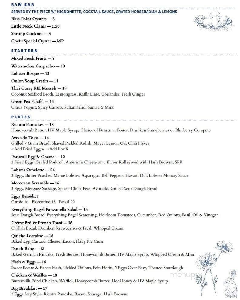 Menu page 2