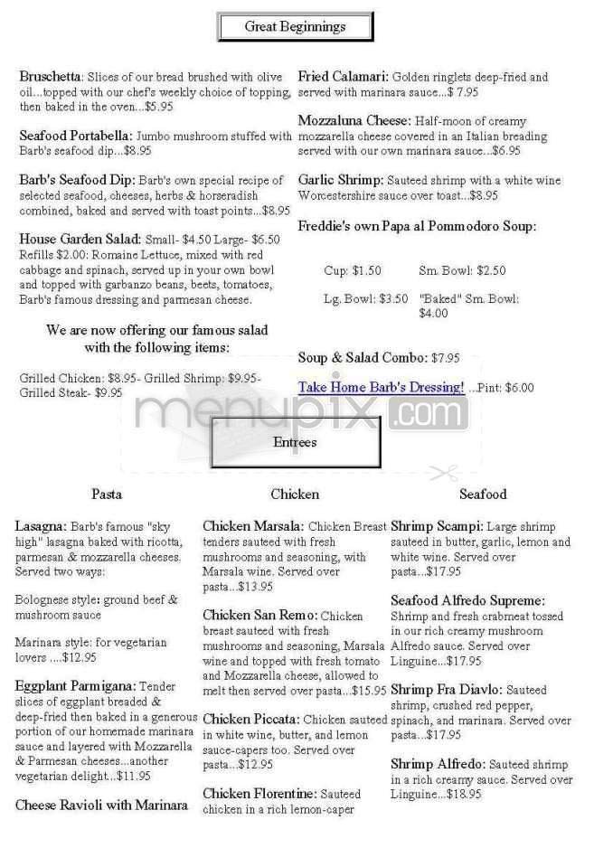 Menu page 2