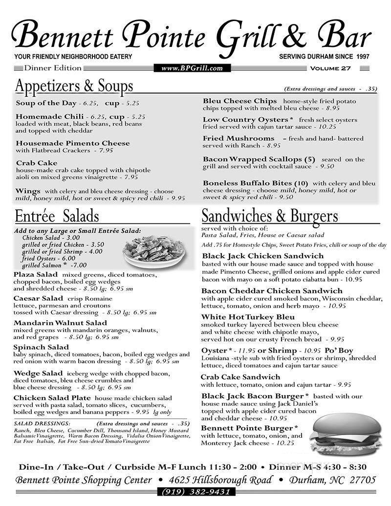 Menu page 2