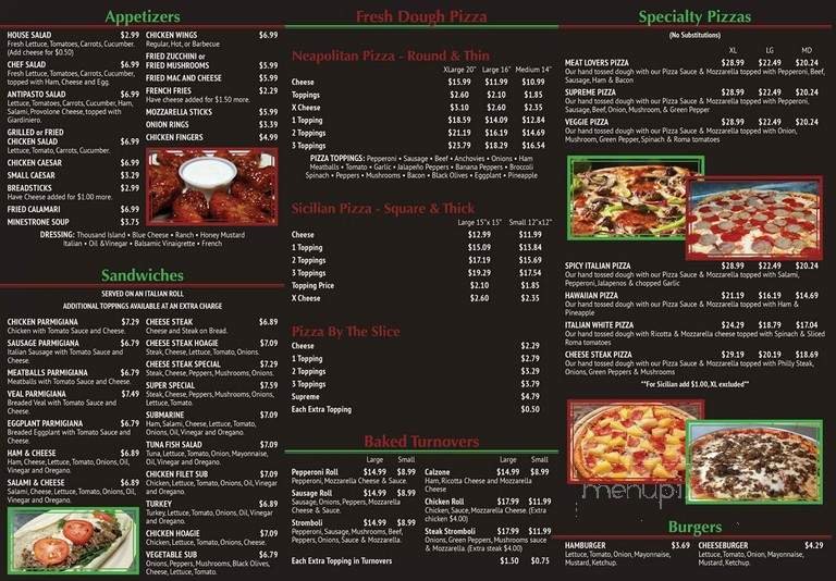 Menu page 2
