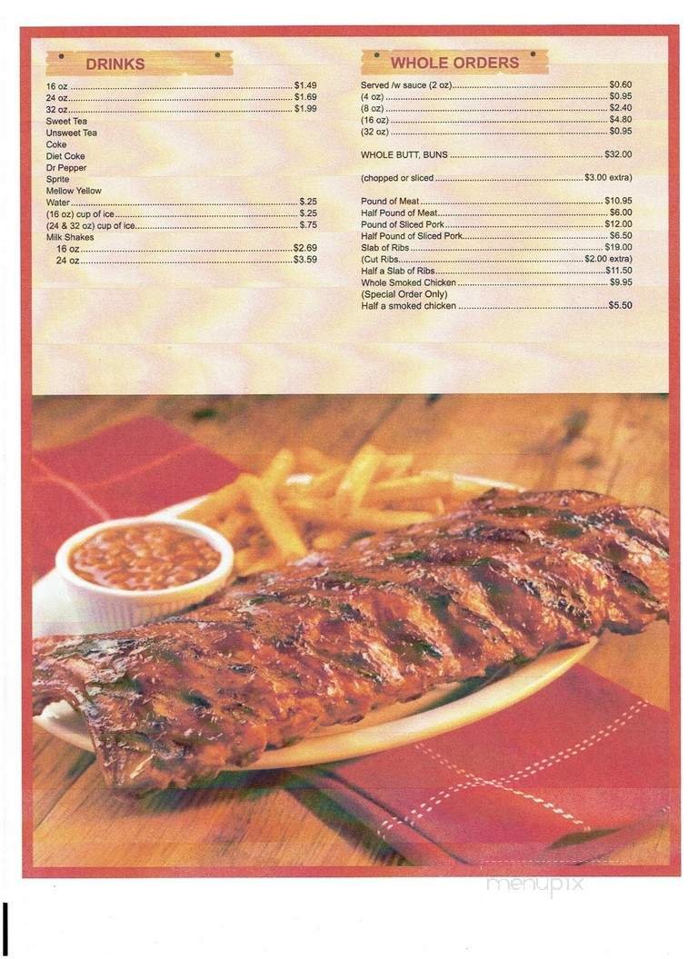 Menu page 3