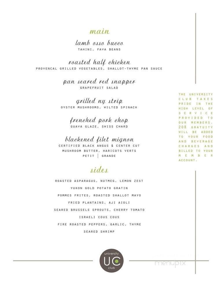 Menu page 2