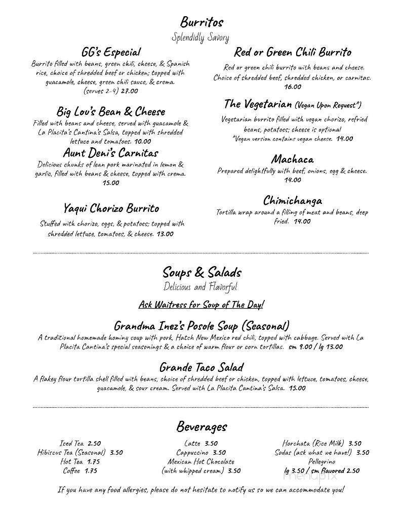 Menu page 2