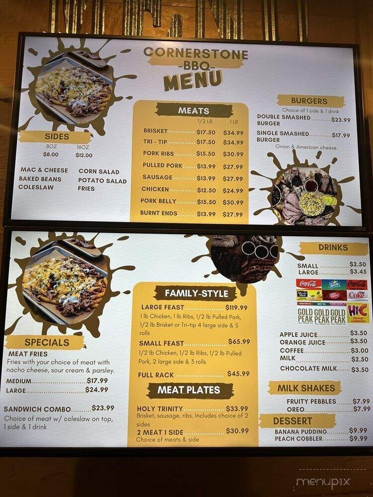 Menu page 1