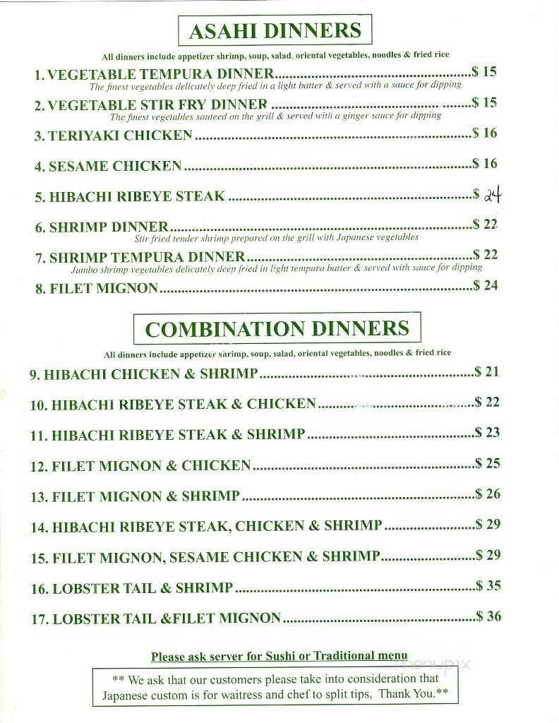Menu page 2