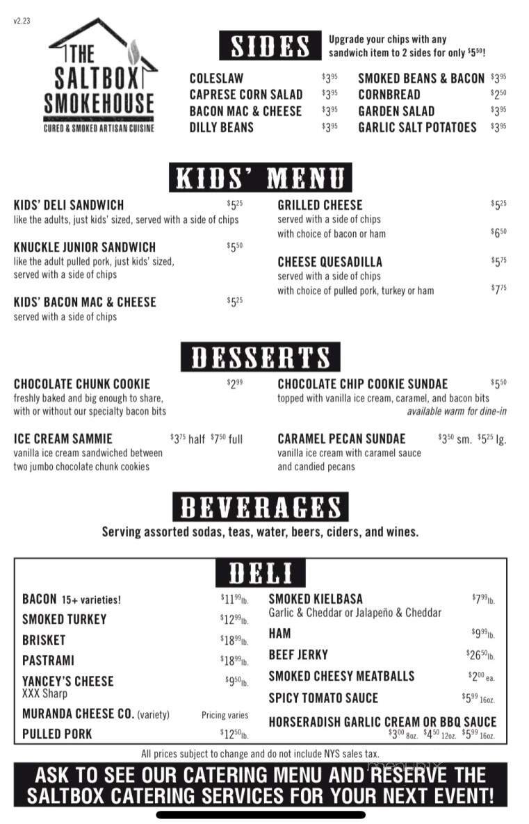 Menu page 2