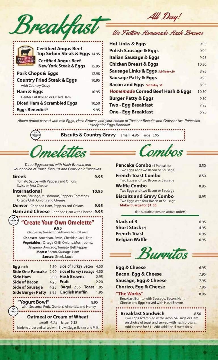 Menu page 2