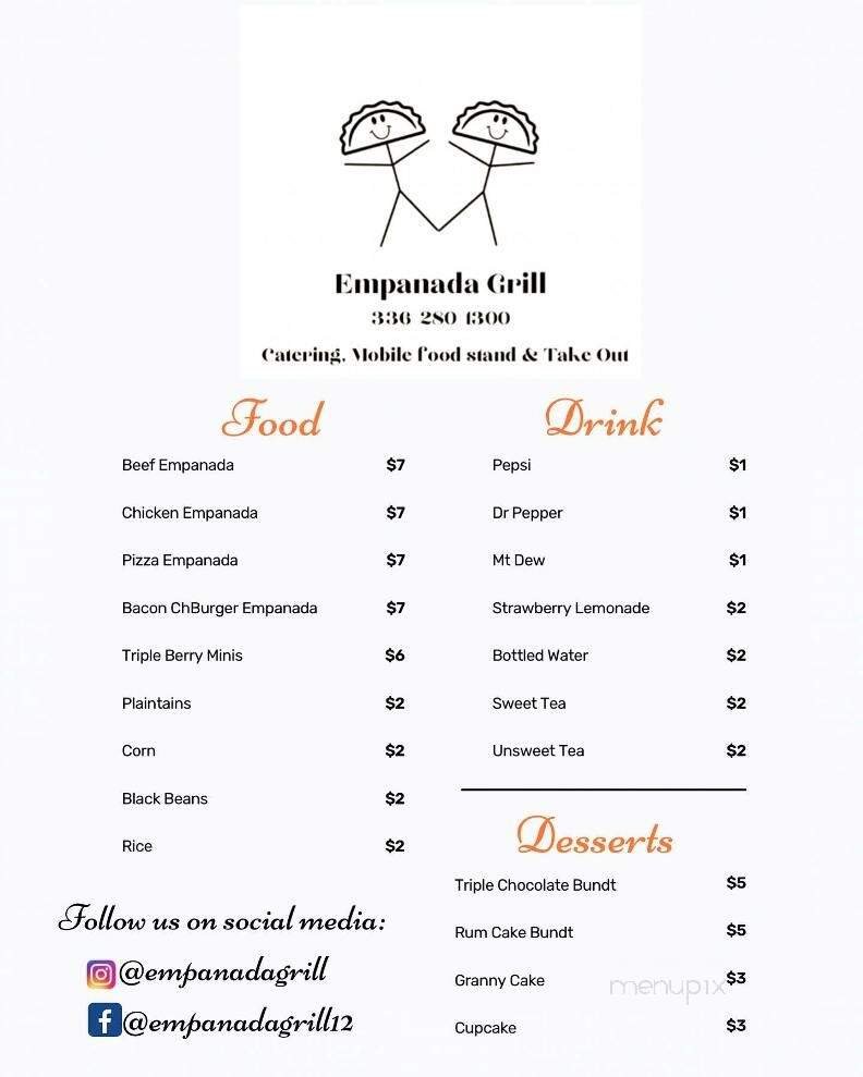 Menu page 2
