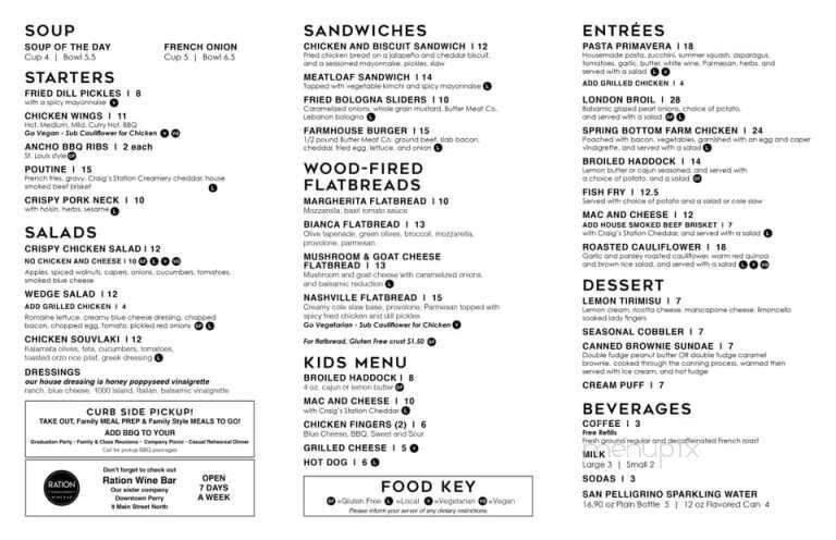 Menu page 2