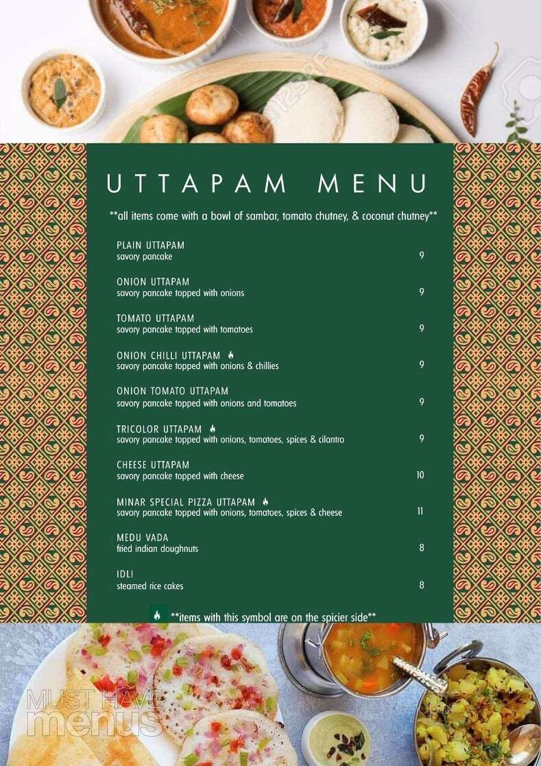 Menu page 2