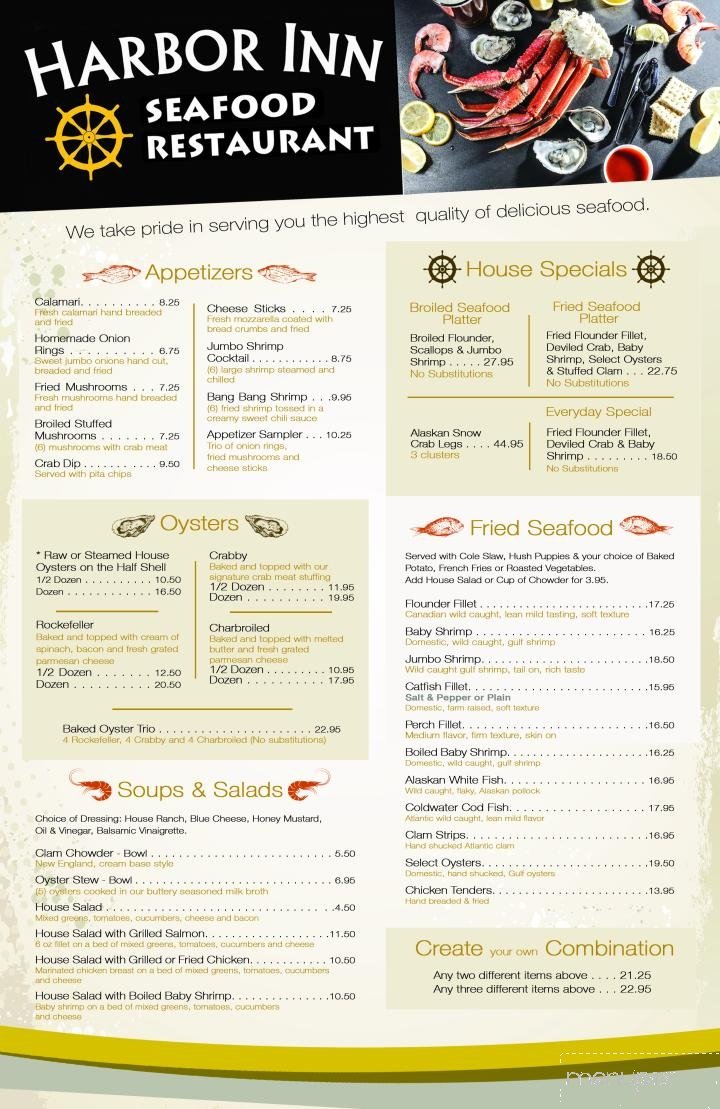 Menu page 1