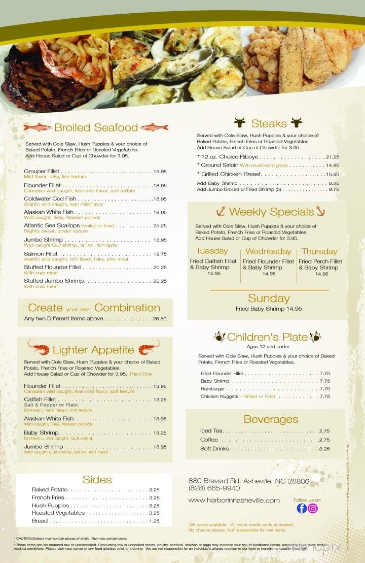 Menu page 2