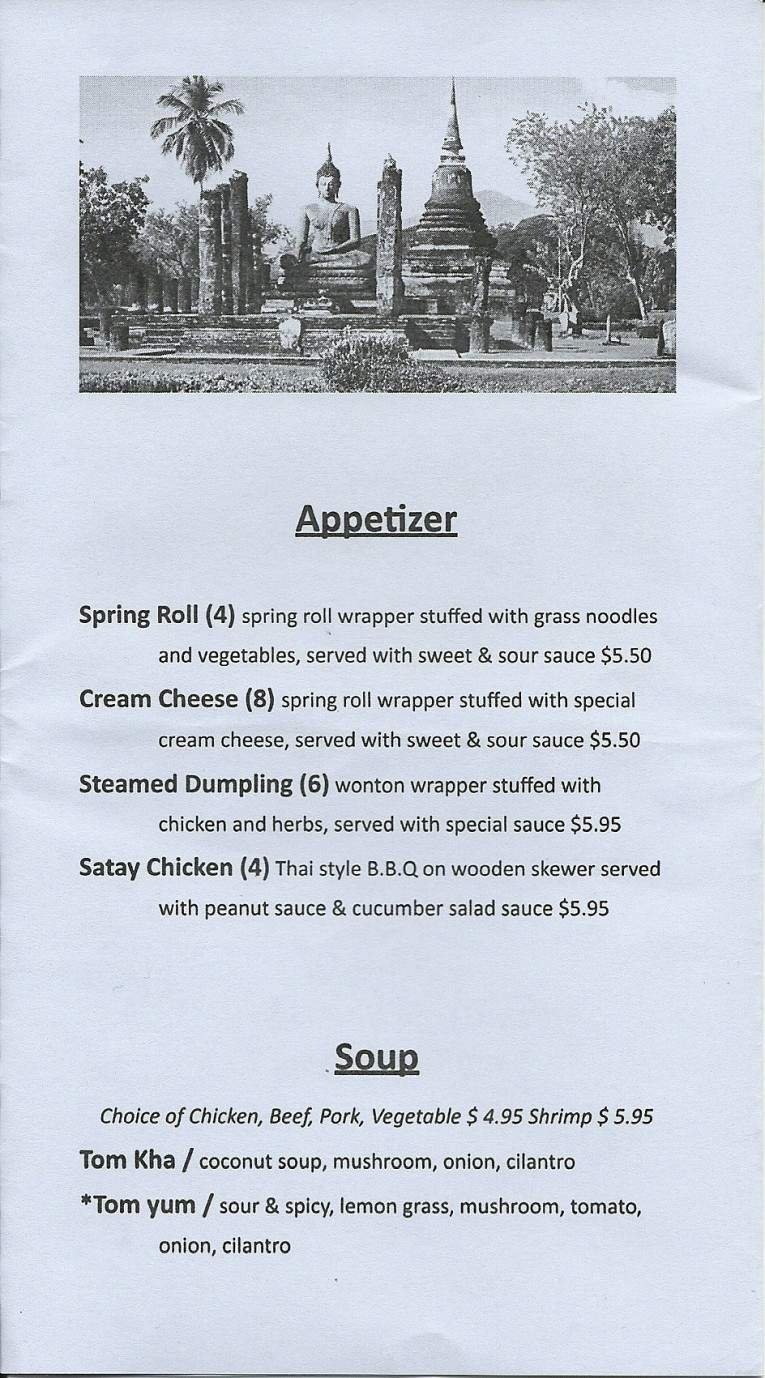 Menu page 2