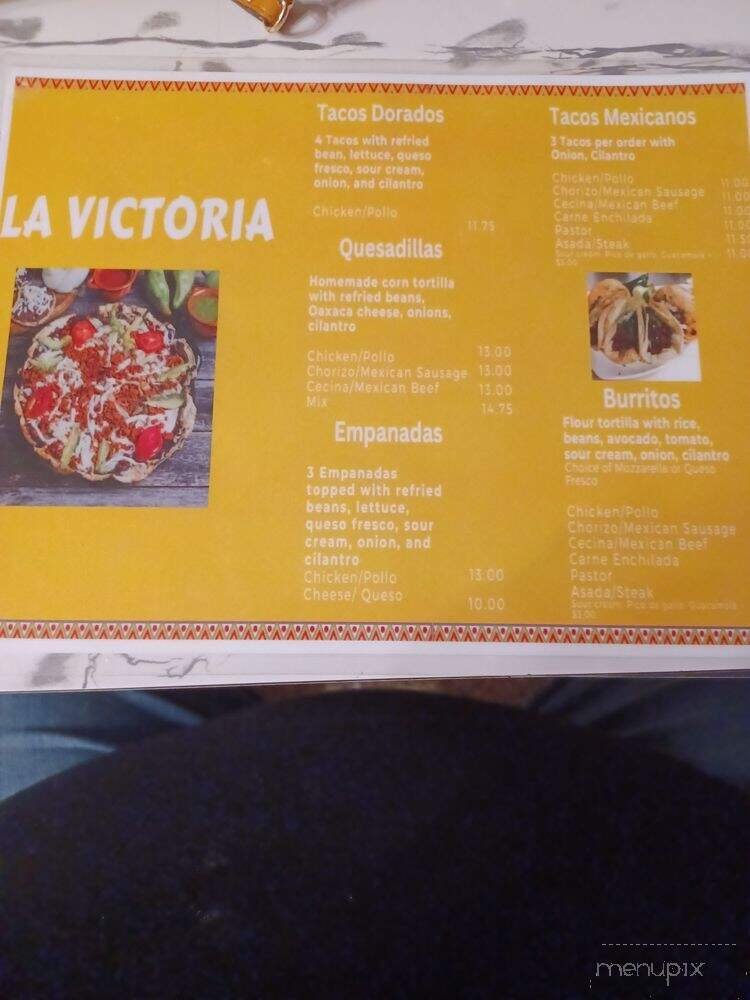 Menu page 1