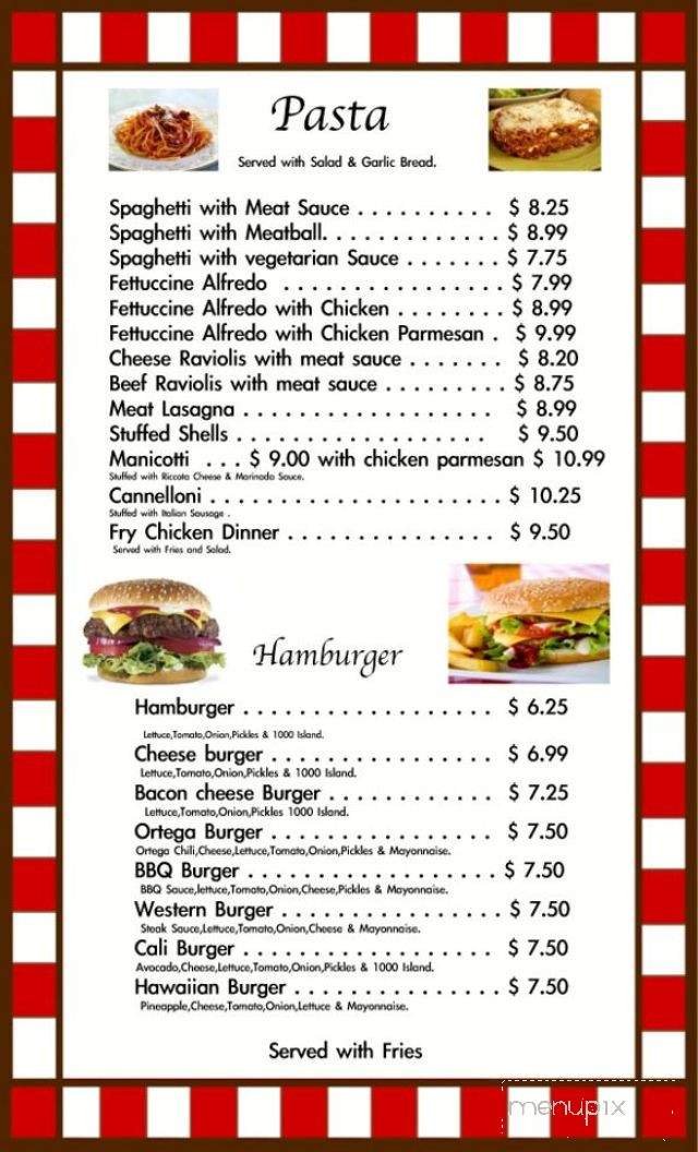 Menu page 5