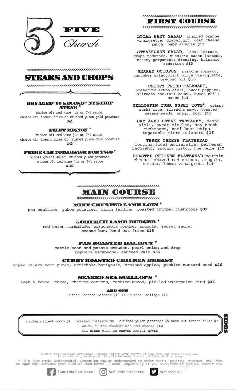 Menu page 2