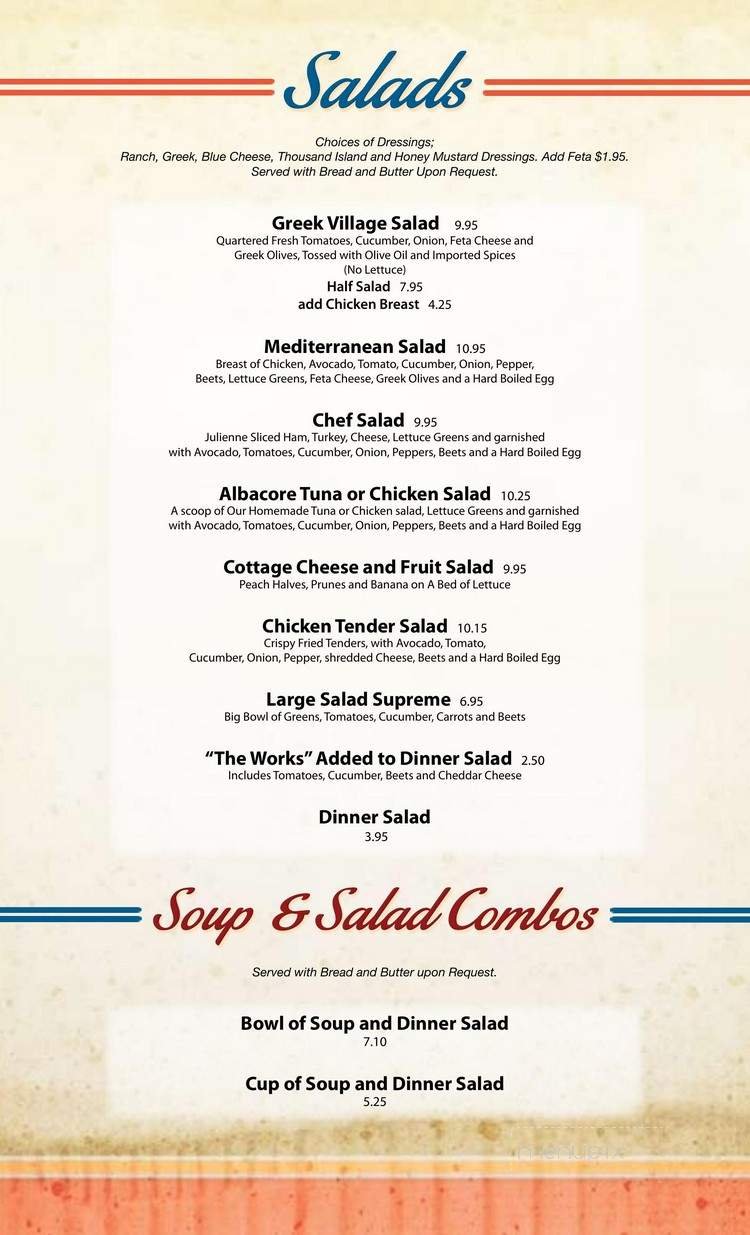 Menu page 3