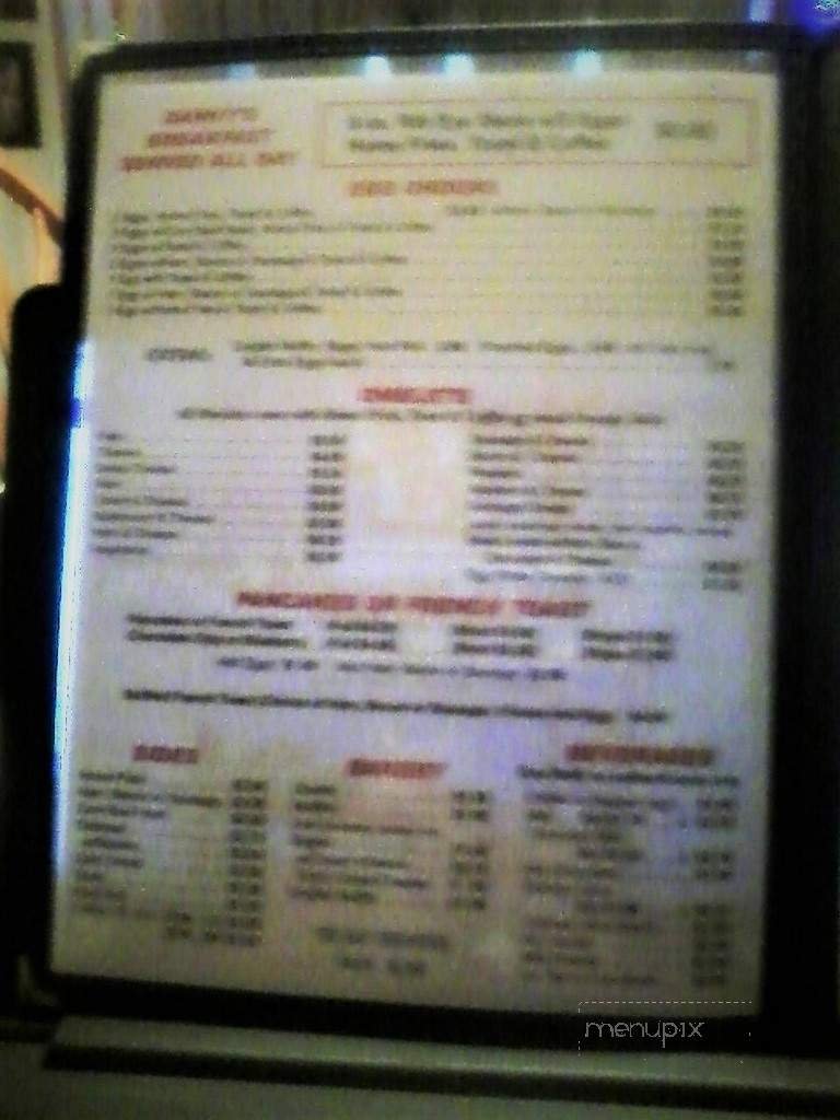 Menu page 1