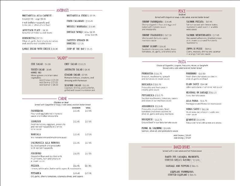 Menu page 2