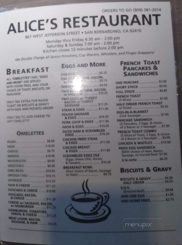 Menu page 4