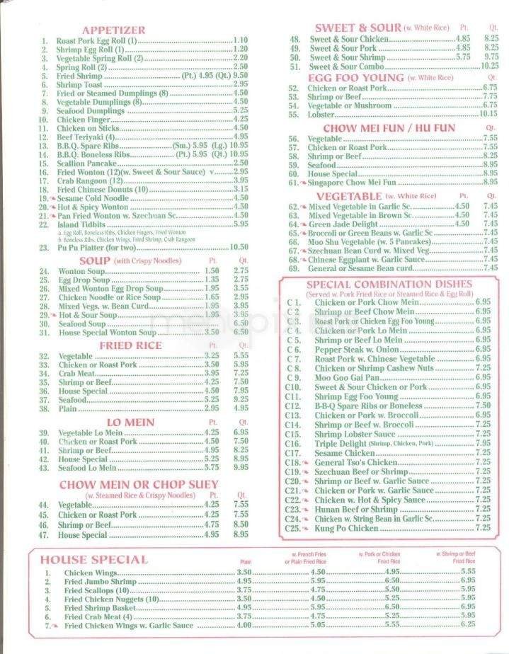 Menu page 2