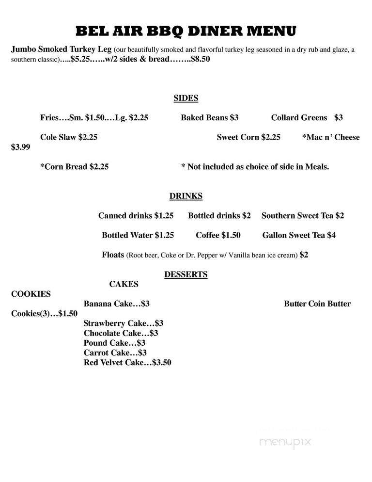 Menu page 2
