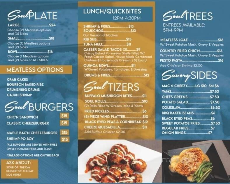 Menu page 1