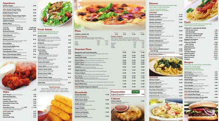 Menu page 2