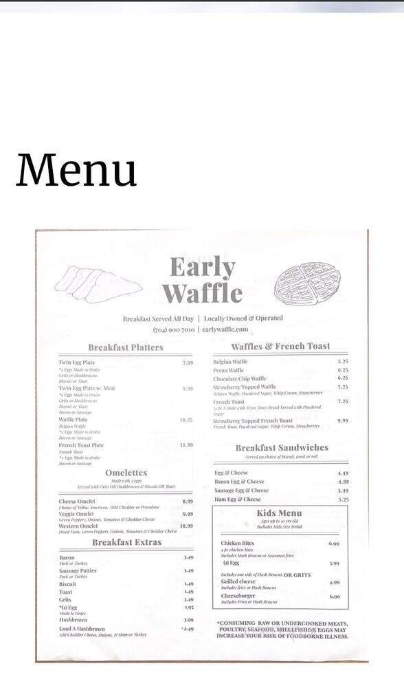 Menu page 2