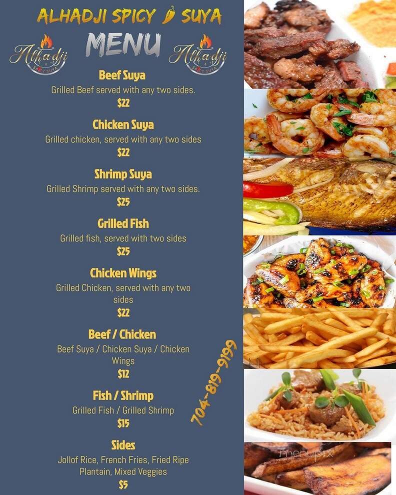 Menu page 2