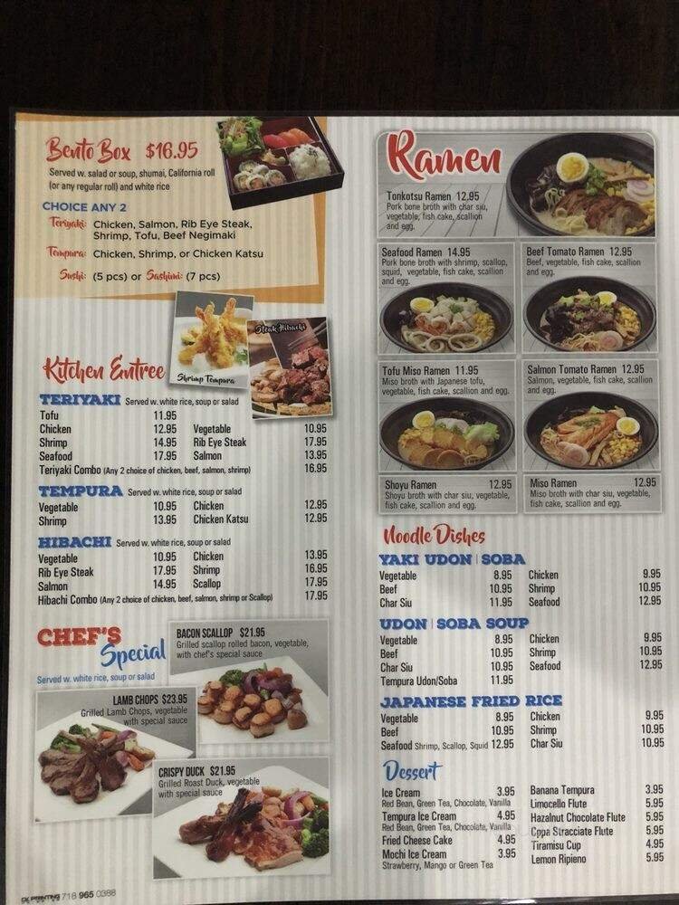 Menu page 2
