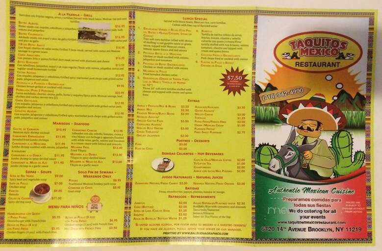 Menu page 2