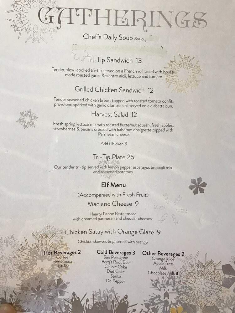 Menu page 1