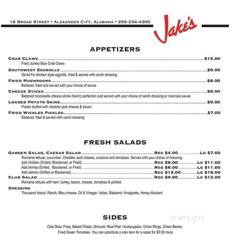 Menu page 2
