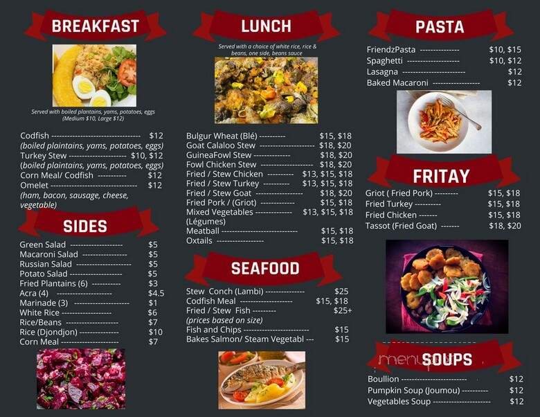 Menu page 2