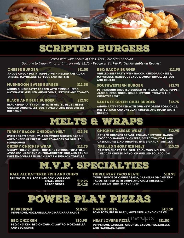 Menu page 2