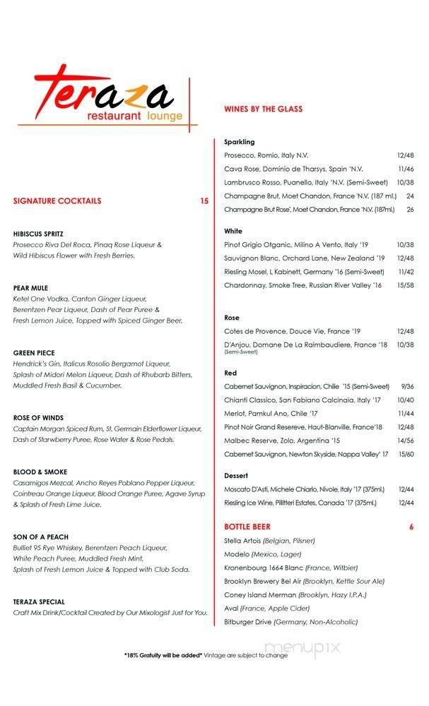 Menu page 2
