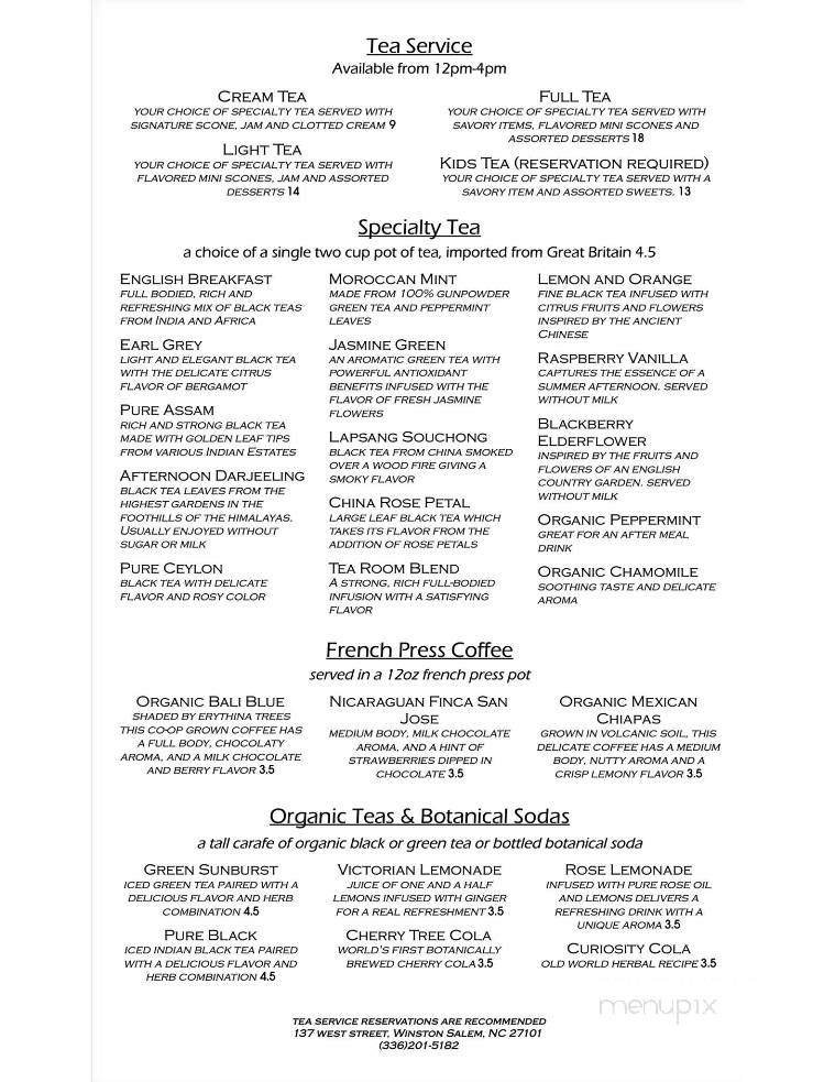 Menu page 2