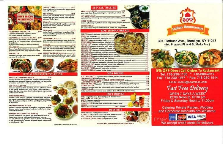 Menu page 2