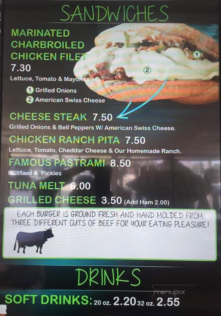 Menu page 2
