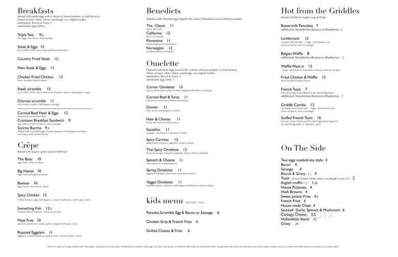 Menu page 6