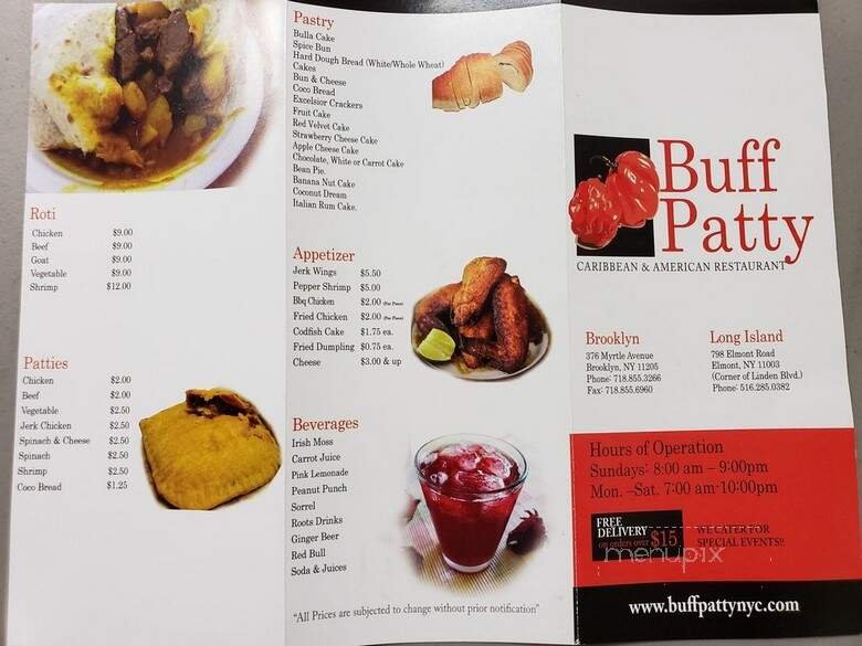 Menu page 2
