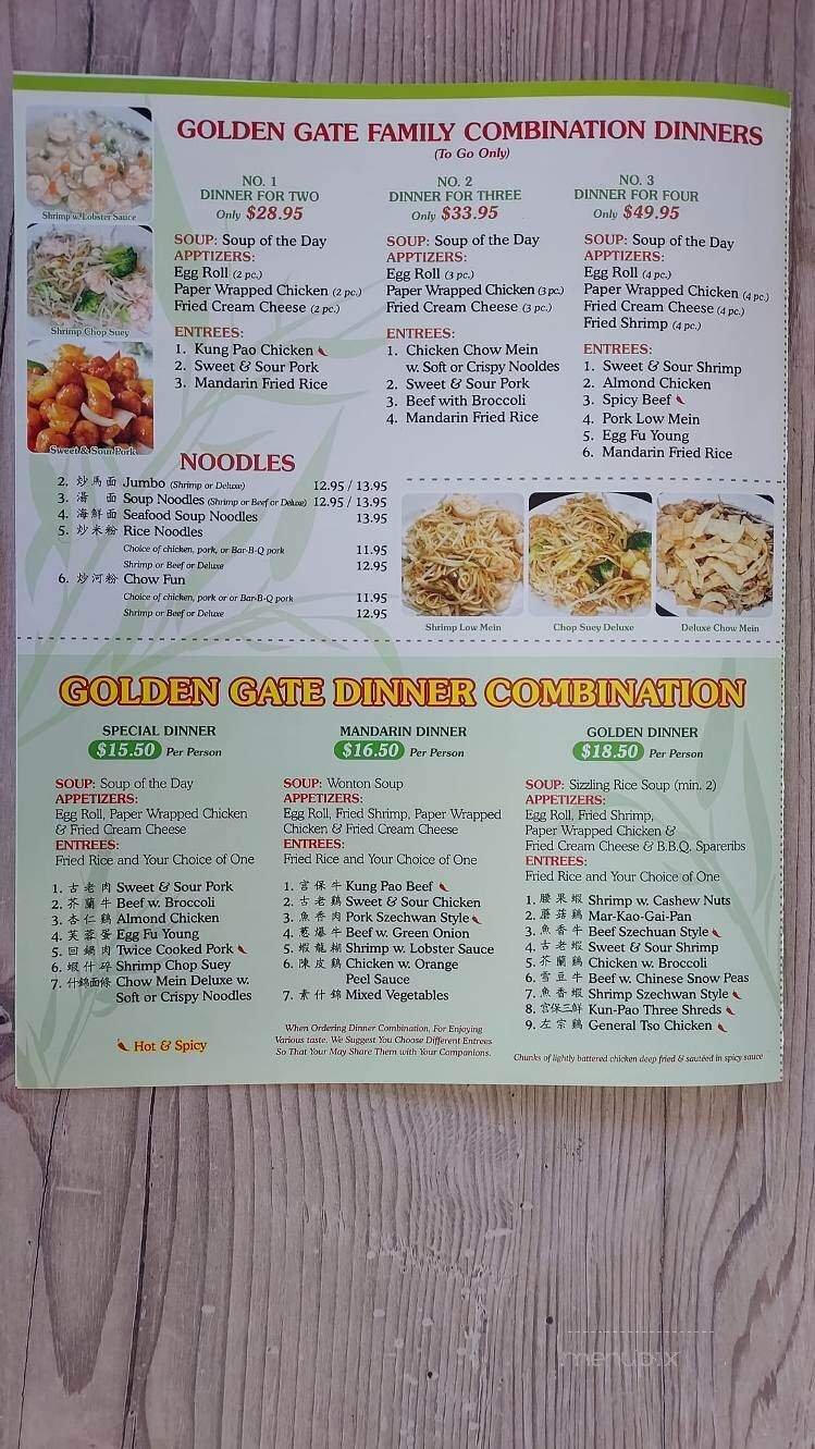 Menu page 5