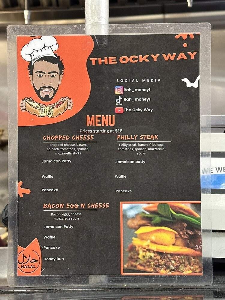 Menu page 1