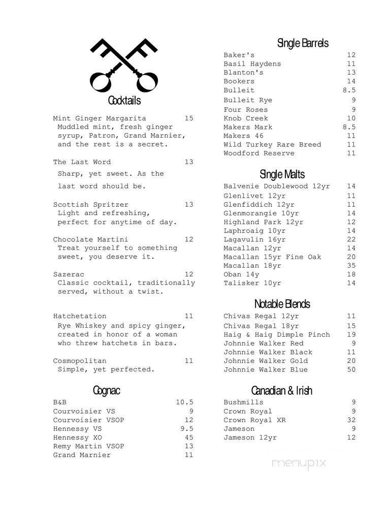 Menu page 2